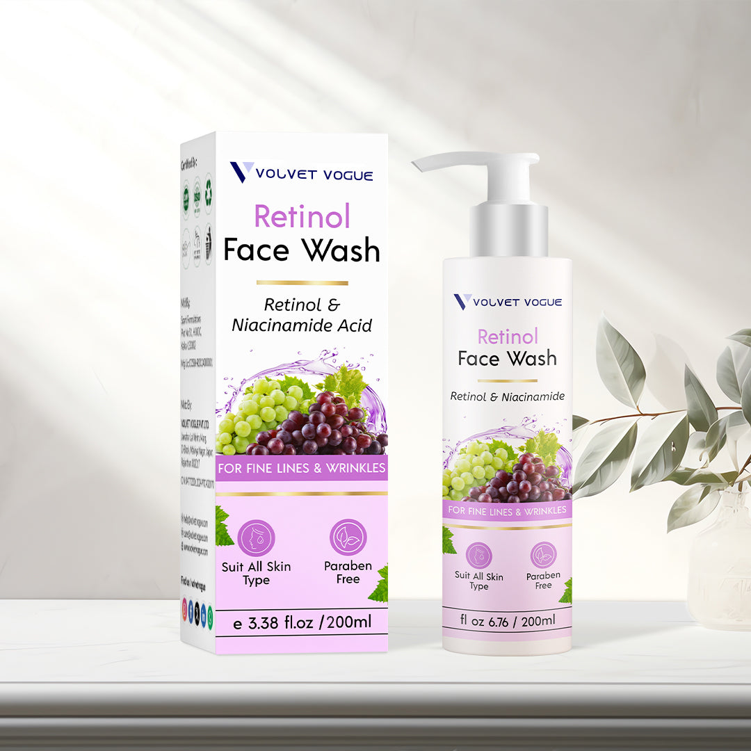RETINOL FACE WASH FOR LINE & WRINKLES, 200ML