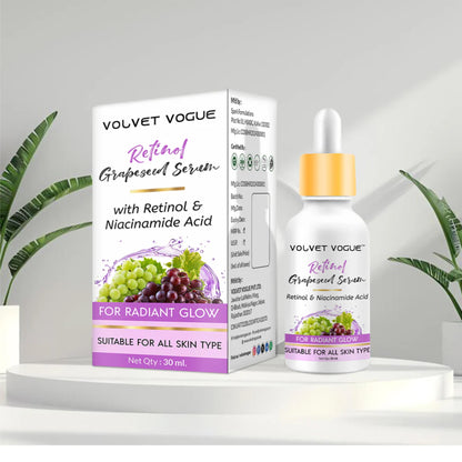 RETINOL FACE SERUM FOR RADIANT GLOW, 30ML