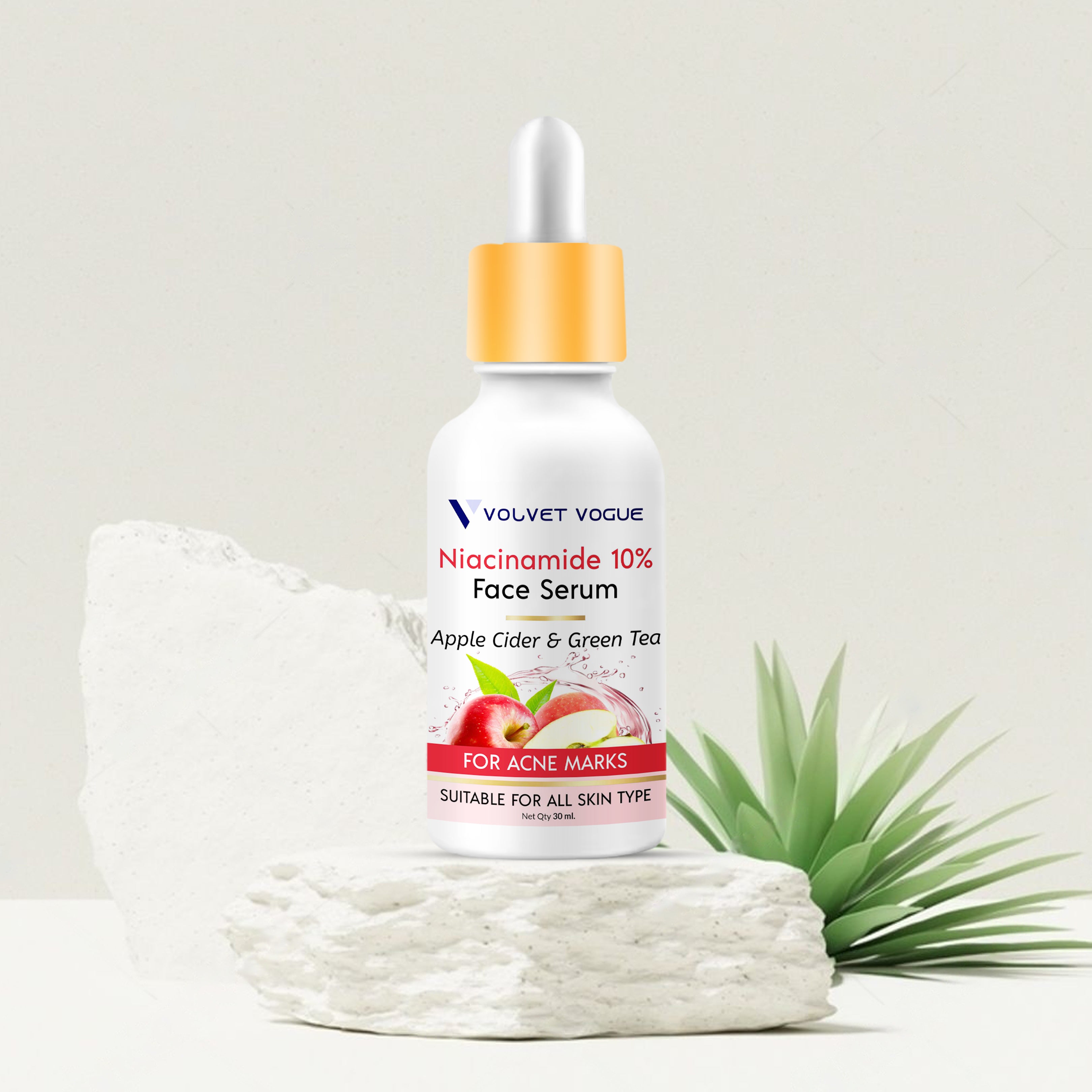 NIACINAMIDE SERUM 10% FOR FOR ACNE MARKS, 30ML