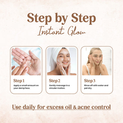 RICE FACE WASH FOR GLASS SKIN, 200ML