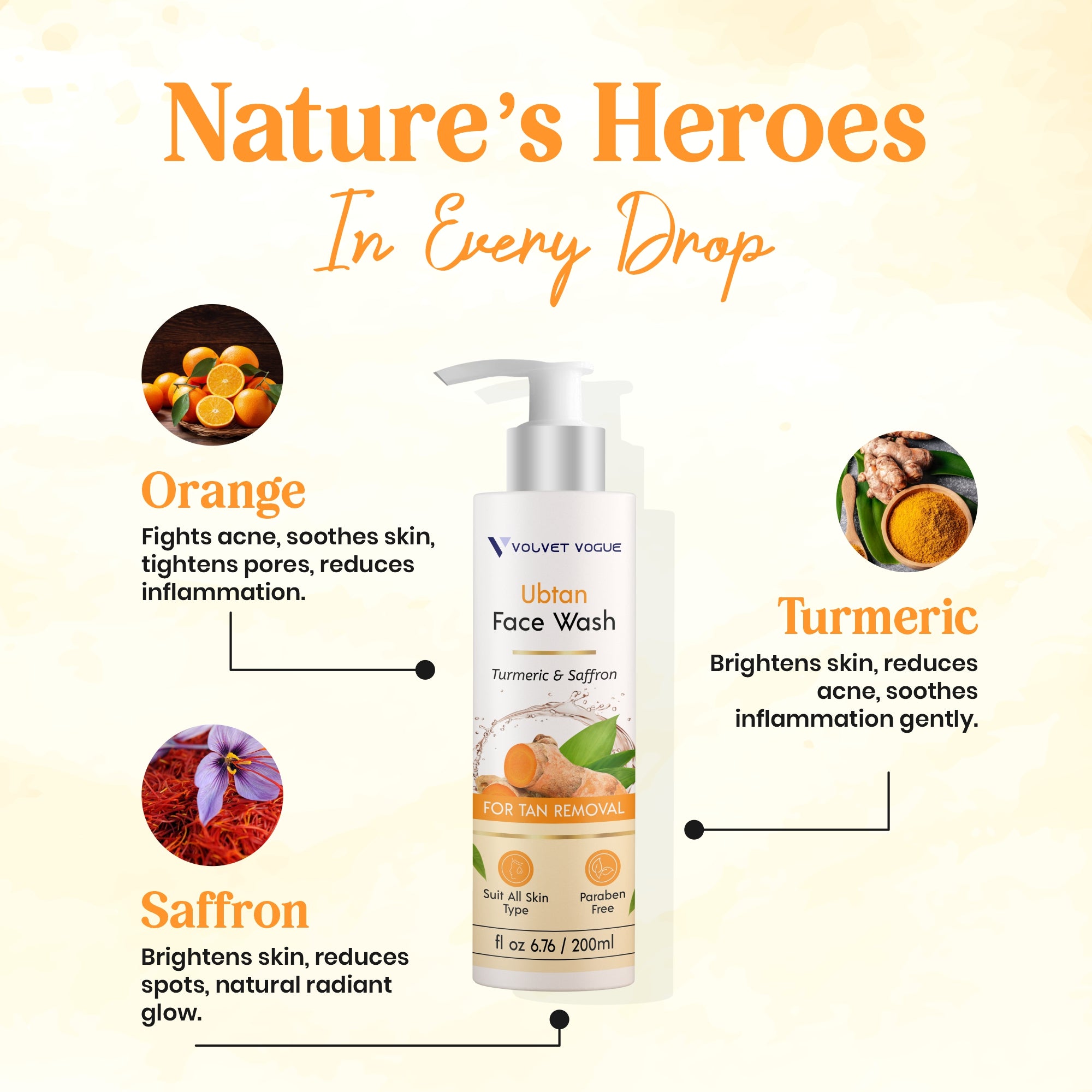 UBTAN FACE WASH