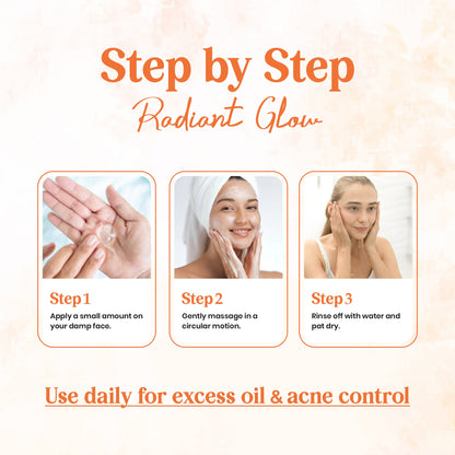 VITAMIN C FACE WASH FOR SKIN ILLUMINATION